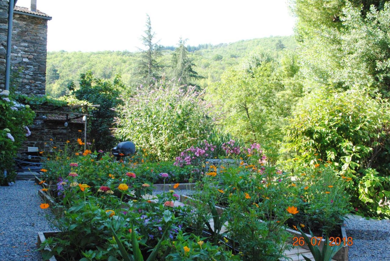 Sainte-Croix-Vallee-Francaise Alberguiere - Piscine Chauffee - Plancha - Barbecue מראה חיצוני תמונה